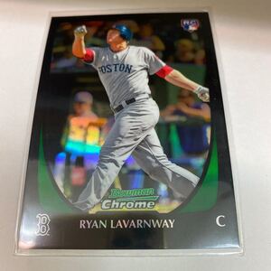 Ryan Lavarnway RC 2011 Bowman Chrome Draft Refractors