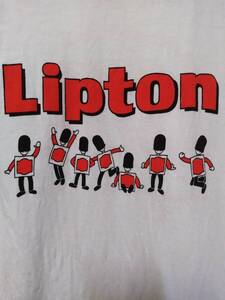 リプトン Lipton Tシャツ 80 years 80周年 日本製 紅茶 イギリス 英国 INDIAN HEAD