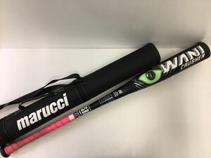 B-6054 マルーチ marucci ワニクラッシャー WANI CRUSHER 軟式 84cm 複合 バット MJJSBBWC 野球 中古 ケース付き