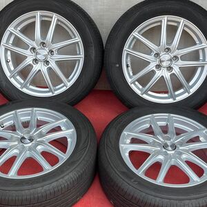 75%溝有。綺麗！ブリヂストン エコフォルム ECO/SE-20 ECO/CRS20 16インチ×6J +48 PCD100 BRIDGESTONE REGNO GR-X2 205/55R16ラジアル4本