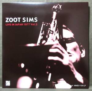 (LP) 美品! ZOOT SIMS [LIVE IN JAPAN 1977 Vol.2] 180g/999枚限定シリアルナンバー入り/2009年/ズートシムズ/Marshmallow/MMEX-134-LP