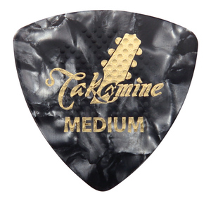 【新品】Takamine(タカミネ) / セルロイド ピック P1B　MEDIUM 0.75mm 【5枚セット】