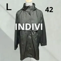 【美品】INDIVI インディヴィ　ライナー付きジャケット　42大きめ