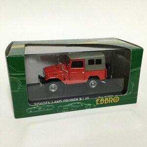 絶版 TOYOTA LAND CRUISER BJ40 RED 43136 EBBRO 1/43 トヨタランドクルーザー ＢＪ４０ レッド ランクル