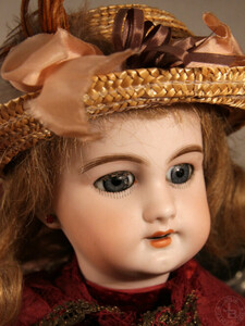 お安くなりました！Antique Bisque Doll DEP 42cm　