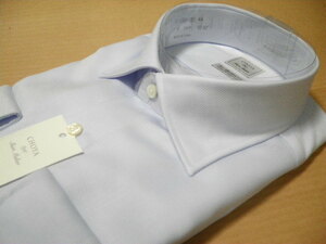 百貨店ブランド＊SHIRT MAKER CHOYA/PREMIUM CARE FREE TWO PLY YARN 100＊サイズ L 41-82＊綿100% 高級ドレスシャツ 形態安定加工