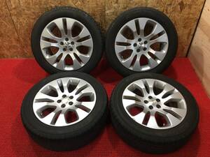 フォレスター等に!! スバル純正AW 17×7J OFF48 PCD100 5穴 215/55R17 ヨコハマ PRACTIVA 夏タイヤ 2019年製 売切!!