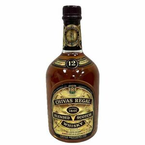 ■【CHIVAS REGAL/シーバスリーガル】12年 1801 750ml 43％ スコッチ/ウィスキー/洋酒★7561