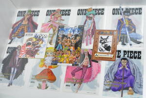 ONE PIECE Log Collection特典クリアファイル ドレスローザ全8種 レベッカ サボ コアラ コラソン ロー ドフラミンゴ 藤虎 ログコレクション