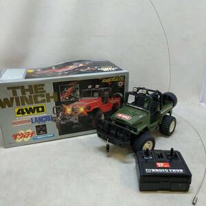 ◇ MATSUSHIRO ザウィンチ ラジコンカー トヨタ ランクル 4WD 日本製 マツシロ 動確未/ジャンク品 ◇ C92796