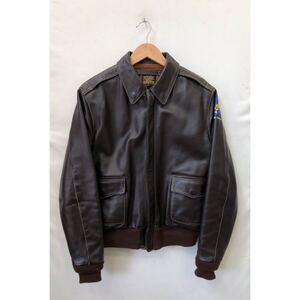 【MORGAN PRODUCTIONS】Type A-2 Classic レザー フライトジャケット モーガンプロダクションズ SIZE 40 馬革 ts202412