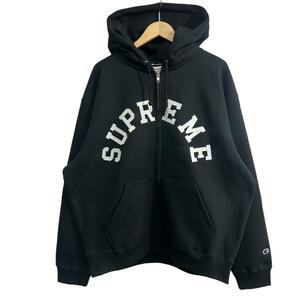 【美品】サイズL シュプリーム　チャンピオン Supreme x Champion 24SS Zip Up Hooded Sweatshirt ジップアップパーカー 8065000178915