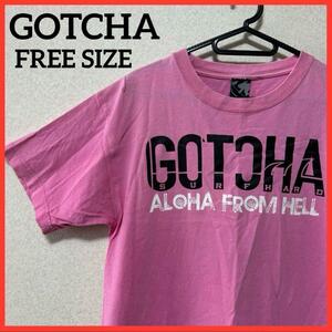 【大人気】GOTCHA ガッチャ プリントTシャツ 半袖Tシャツ カジュアル 男女兼用 x97-139