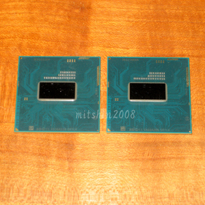 【2個セット】Core i5 4210M 2.6Ghz(TB:最大3.3GHz) TDP37W SR1L4 FCPGA946 Haswell 動作確認済 クリックポストなら送料185円 [No.964]