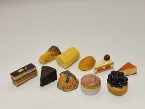 ミニチュア　食品サンプル　ケーキ　フィギュア　まとめて　