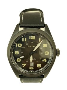 SEIKO◆自動巻腕時計/アナログ/-/BLK/BLK/4R35-02W0//