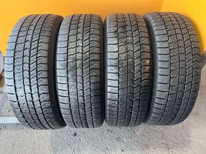 【5871】185/60R15 4本セット冬タイヤバリ山 GOOD YEAR ICE NAVI 8 [2021年】