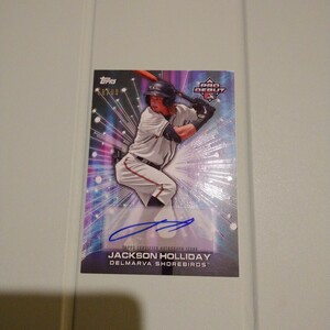  2023 Topps Pro Debut Future Cornerstones Jackson Holliday Auto /99