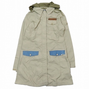 ザノースフェイス THE NORTH FACE ステンカラーコート ジャケット ブルゾン ミドル丈 80 ベージュ NF250D31/9▲C7 レディース ☆AA★