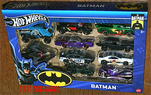 日本未発売 Hot Wheels 2024 DC Batman Themed 10-Pack バットマン バットモービル バットウィング Batmobile Batwing ホットウィール