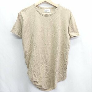 ◇ HiROMITHiSTLE ヒロミシスル 半袖 Tシャツ サイズF ベージュ レディース E