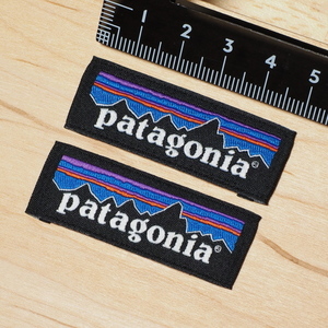 美品 本物 2枚組 パタゴニア patagonia ワッペン [ka63]