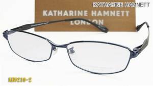 KATHARINE・HAMNETT キャサリンハムネット メガネ フレーム KH9210-2 正規品 日本製 チタン 板バネ丁番 眼鏡