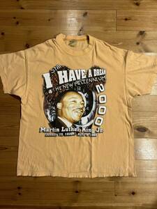 2000年製 COTTON NET U.S.A./コットンネット Used S/S T-Shirt Martin Luther King Jr./マーティンルーサーキングジュニア キング牧師