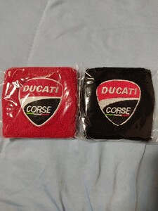 赤黒 ドカティ DUCATI CORSE リストバンド ドカッティ ブレーキ マスターシリンダー カバーMotoGP RACING ドゥカティ Ducati レーシング