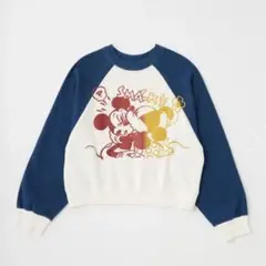 moussy disneyコラボ トレーナー