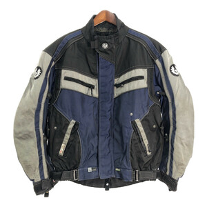 Belstaff ベルスタッフ レーシングジャケット ネイビー (メンズ L) 中古 古着 R7017