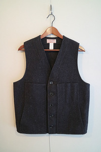 FILSON MACKINAW WOOL VEST フィルソン/マッキーノウールベスト/ネイビー/40