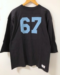 WAREHOUSE（ウエアハウス）4063　NO.67　７分袖　フットボール　Ｔシャツ【E4781-007】