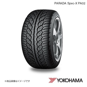 315/35R24 1本 ヨコハマタイヤ PARADA Spec-X PA02 SUV用 タイヤ V YOKOHAMA F0377