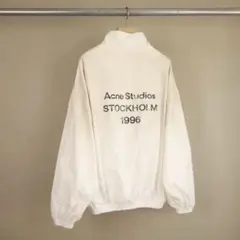 ACNE STUDIOS 23AW ロゴジッパージャケット ホワイト Mサイズ