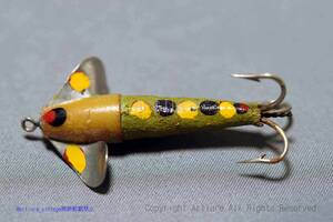 TIPICAL DEVON SPINNING DESIGN VINTAGE LURE, 5697-16 希少蒐集家向けヴィンテージルアー、オールドルアー、