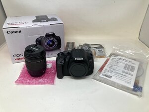 ◆Canon キャノン EOS KISS STMレンズキット X7i デジタル一眼レフカメラ レンズ 箱付き 中古◆13336