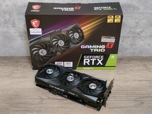 NVIDIA MSI GeForce RTX3090Ti 24GB GAMING X TRIO 【グラフィックボード】