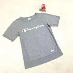 【美品】Champion リバースウィーブTシャツ グレイ M