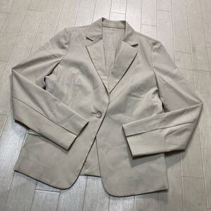 4041☆ UNITED ARROWS GREEN LABEL RELAXING トップス テーラードジャケット レディース 36 ベージュ