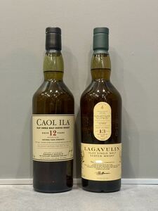 ラガヴーリン 13年 カリラ 12年 カスクストレングス 2本セット アイラフェスティバル 2021 限定品 Lagavulin Caol Ila Feis Ile