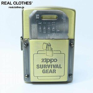 ZIPPO/ジッポー SURVIVAL GEAR サバイバルギア サバイバルツール付き/1992年製 /UPK