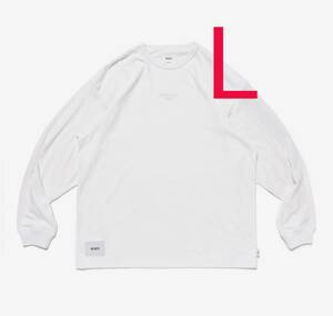 L 即発送 24AW WTAPS ISSUE / LS / CTPL WHITE ダブルタップス イシュー ロングスリーブ ティー ホワイト 長袖 Tシャツ ロンT テープ ロゴ