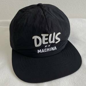 DEUS EX MACHINA CAP デウス エクス マキナ スナップバック キャップ ブラック FREEサイズ