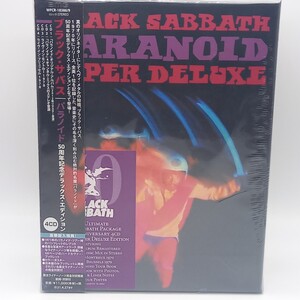 C-0798★未開封 4CD BOX 限定盤★ ブラック・サバス パラノイド 50周年デラックス・エディション BLACK SABBATH PARANOID SUPER DELUXE 