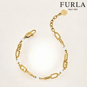 フルラ ブレスレット レディース ブランド FURLA CHAINED LOGO ステンレススチール FJ0928BTU ゴールド ジュエリー