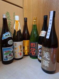 【20％オフ】焼酎 富乃宝山/田倉/薩摩茶屋1.8L他焼酎6本セット 6本合計￥19,474の品 ￥15,576 即決 送料無料