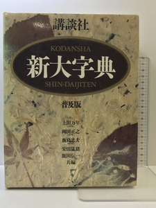 講談社新大字典 ［普及版］ 講談社 上田 萬年