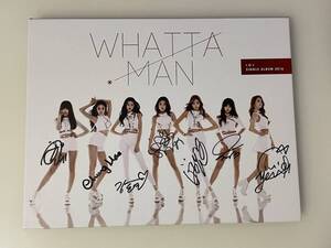 I.O.I CD WHATTA MAN 全メンバー自筆サイン入り トレカ付き キム・ソヘ