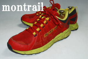 ◆DSC6727◆驚愕の完全売り切り！MONTRAIL◆montrail/赤/25.5㎝/ロー/口コミ高評価！存在感抜群！王道スニーカー！